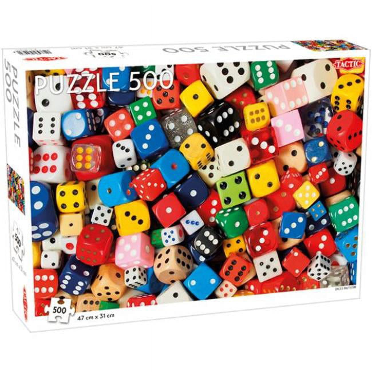 Tactic USA TAC58293 Dice Pattern Puzzles - 500 Piece - Walmart.com