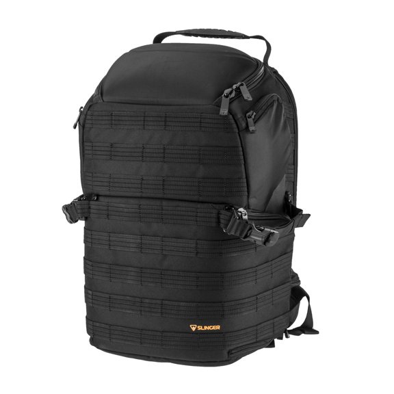Slinger Tactical 45 Camera and Laptop Backpack (Black)