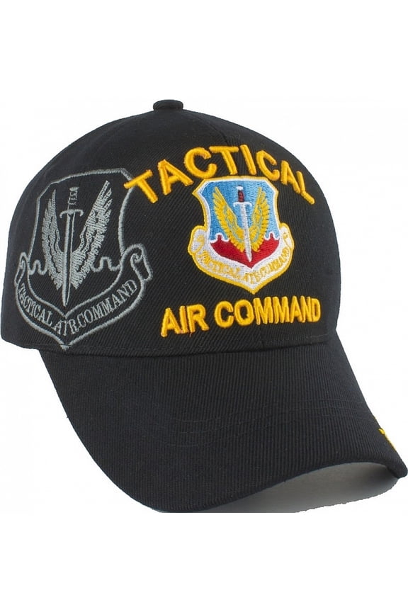 Tactical Air Command Shadow Mens Cap [Black - Adjustable]