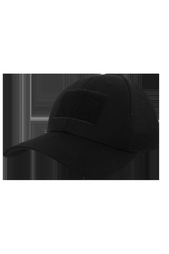 Tactical Air Mesh Flex Cap,Black - Large & Extra Large