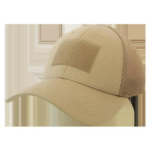 Tactical Air Mesh Flex Cap, Khaki - Large & Extra Large