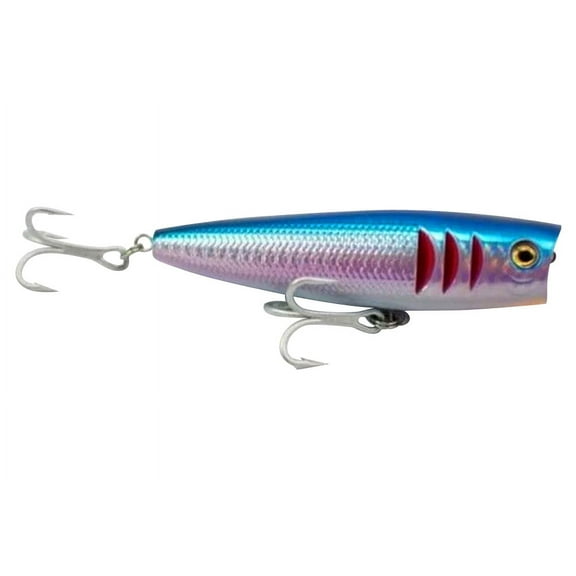 Tactical Anglers CrossOver CO-Popper Rattling Surface Striper Lure, Hot Candy