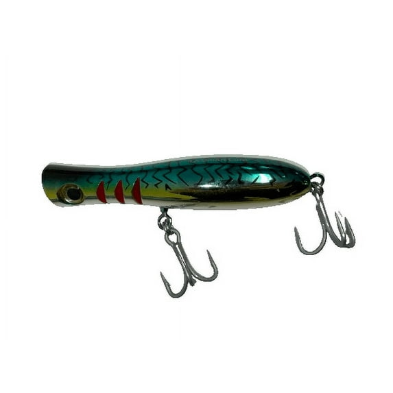 Tactical Anglers Jr BombPopper Smart Lures, 5-1/2", 2oz, Mackacid