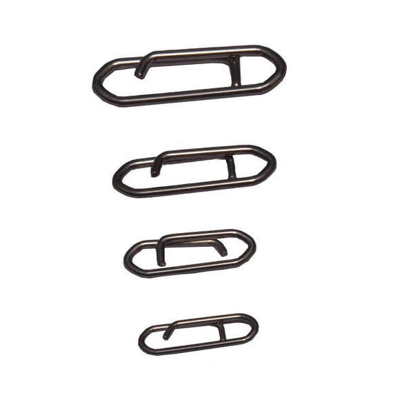 Tactical Anglers Power Clips Paperclip Fishing Lure Fast Snap, 175lb, 8 Pack