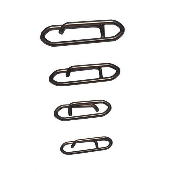 Tactical Anglers Power Clips Paperclip Fishing Lure Fast Snap, 175lb, 25pk Bulk