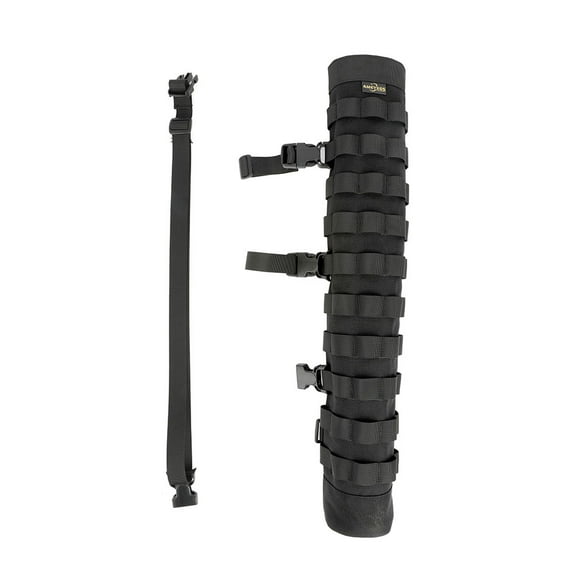 Tactical Arrow Bag 1050D Waterproof Nylon, Multifunctional Bow Quiver for Archery, Crossbody & Backpack Carry, DIY Customizable, 60x11x18cm