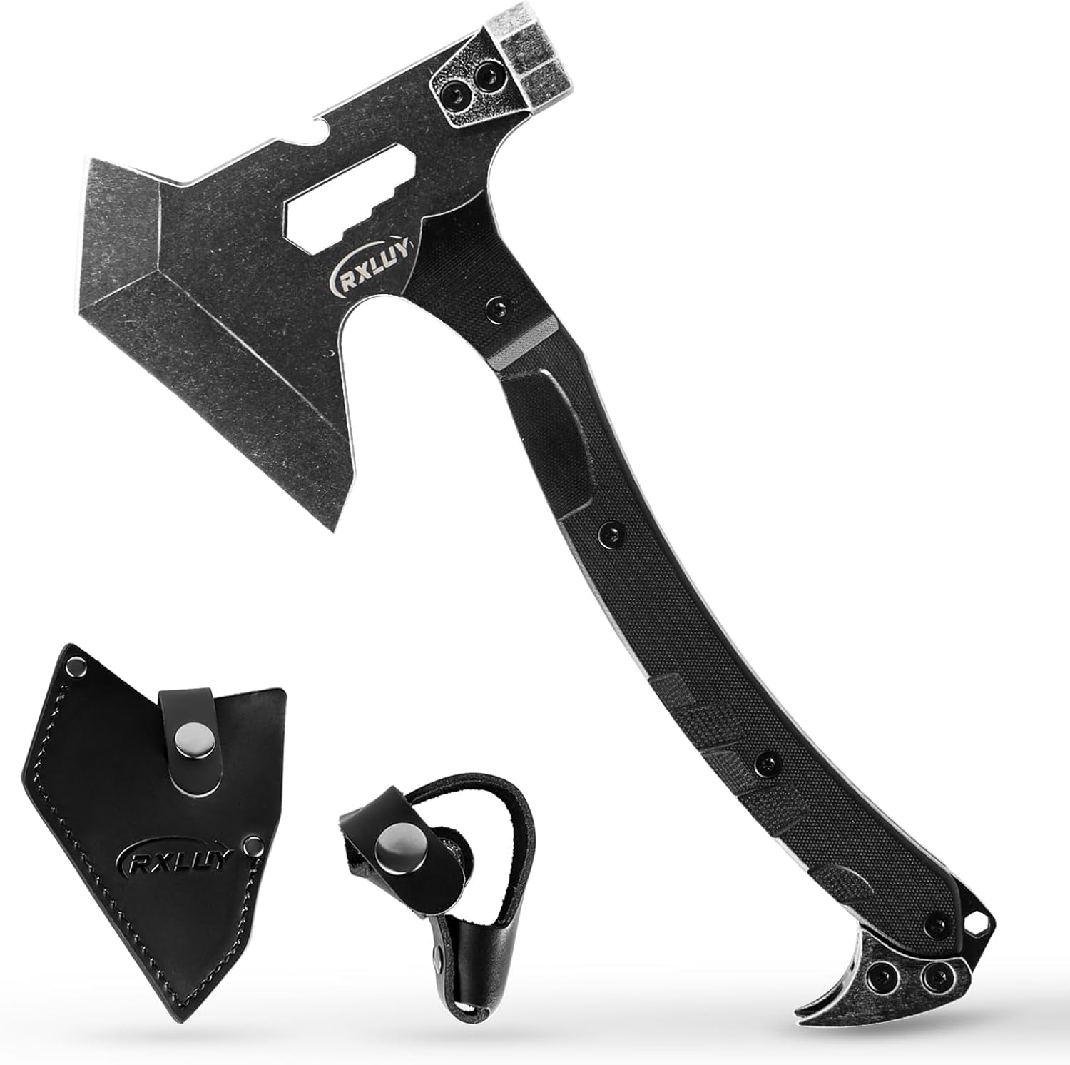 ETAXE001BK Hache Elite Tactical Axe Acier Inox Etui Plastique