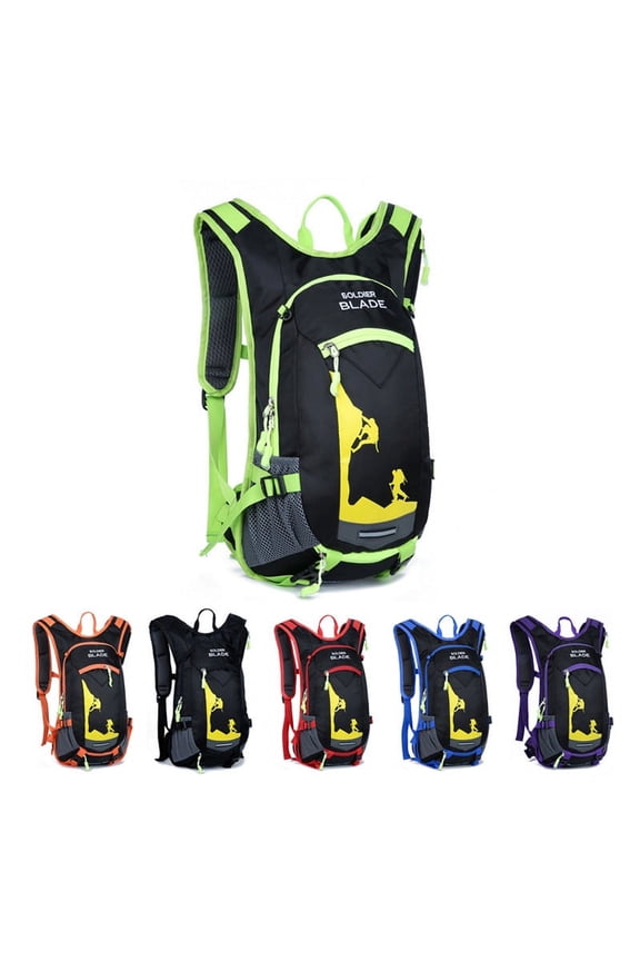 Tactical Backpack Bicycle Riding Bag Outdoor Fitness Breathable Waterproof Sports Backpack Large Capacity Travel Backpack,Orange