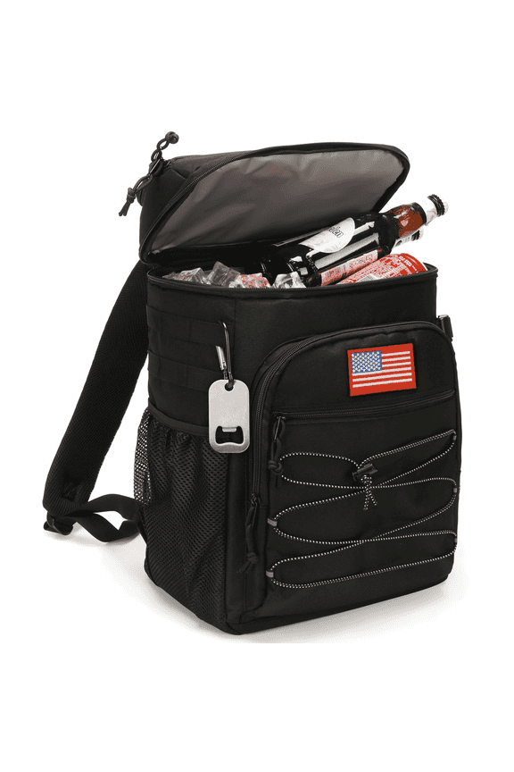 Backpack Cooler, 25L Cooler Backpack Insulated Leak-Proof, Heavy Duty Large Lunch Backpack, Waterproof Ice Chest Backpack for Men Women Adults Work Day trip Camping Beach Hiking Essential