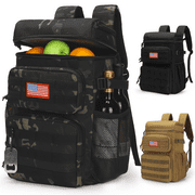 Tactical Backpack Cooler,Soft Lightweight Leakproof Cooler Backpack,Insulated Cooler Bag,Portable Soft Cooler Bag Waterproof for Beach, Travel, Camping, Picnic, Hiking