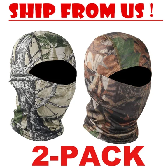 Tactical Balaclava Full Face Mask Sun Uv Protection Hunting Hats For Women Men