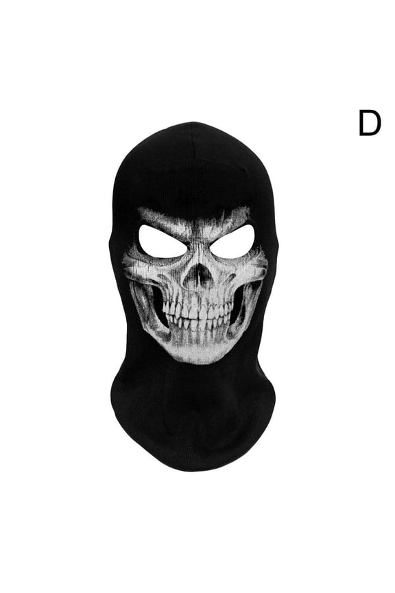 Tactical Balaclava Skeleton Ghost Skull Full Face Mask Ski Windproof 2023 R6B4