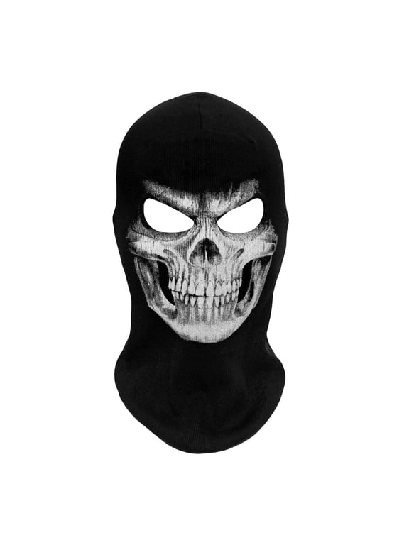 Tactical Balaclava Skeleton Ghost Skull Full Face Mask Windproof Ski Hallow