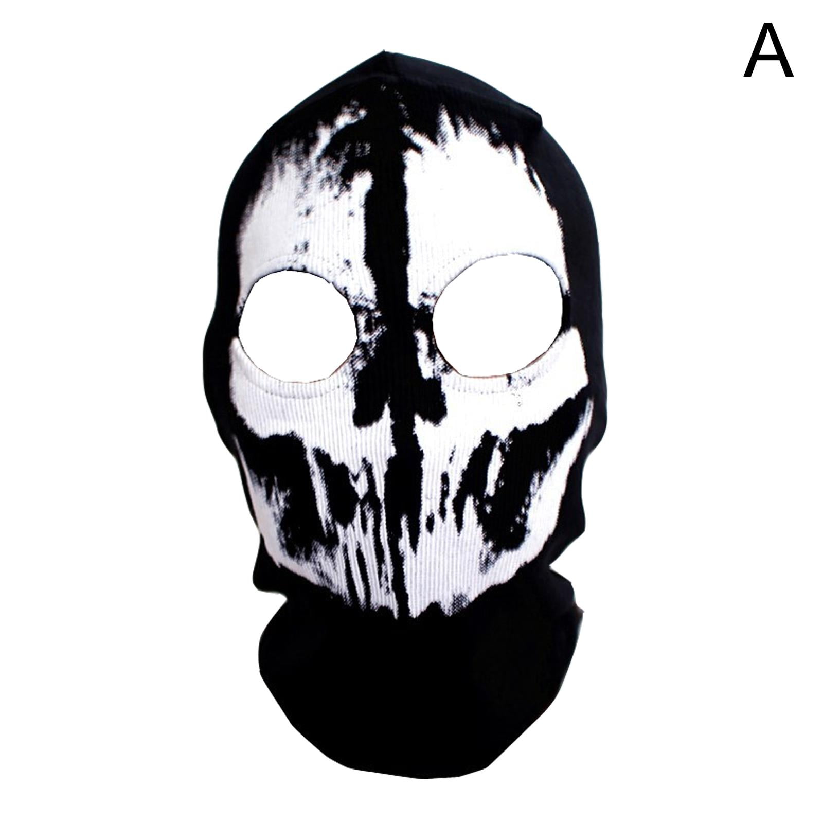 Call Of Duty Ghost Mask Adult Balaclava Hat + Skull Face Mask