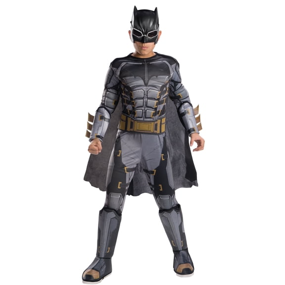 Rubie's Justice League Movie Tactical Batman Deluxe Boy's Halloween Fancy-Dress Costume for Child, M