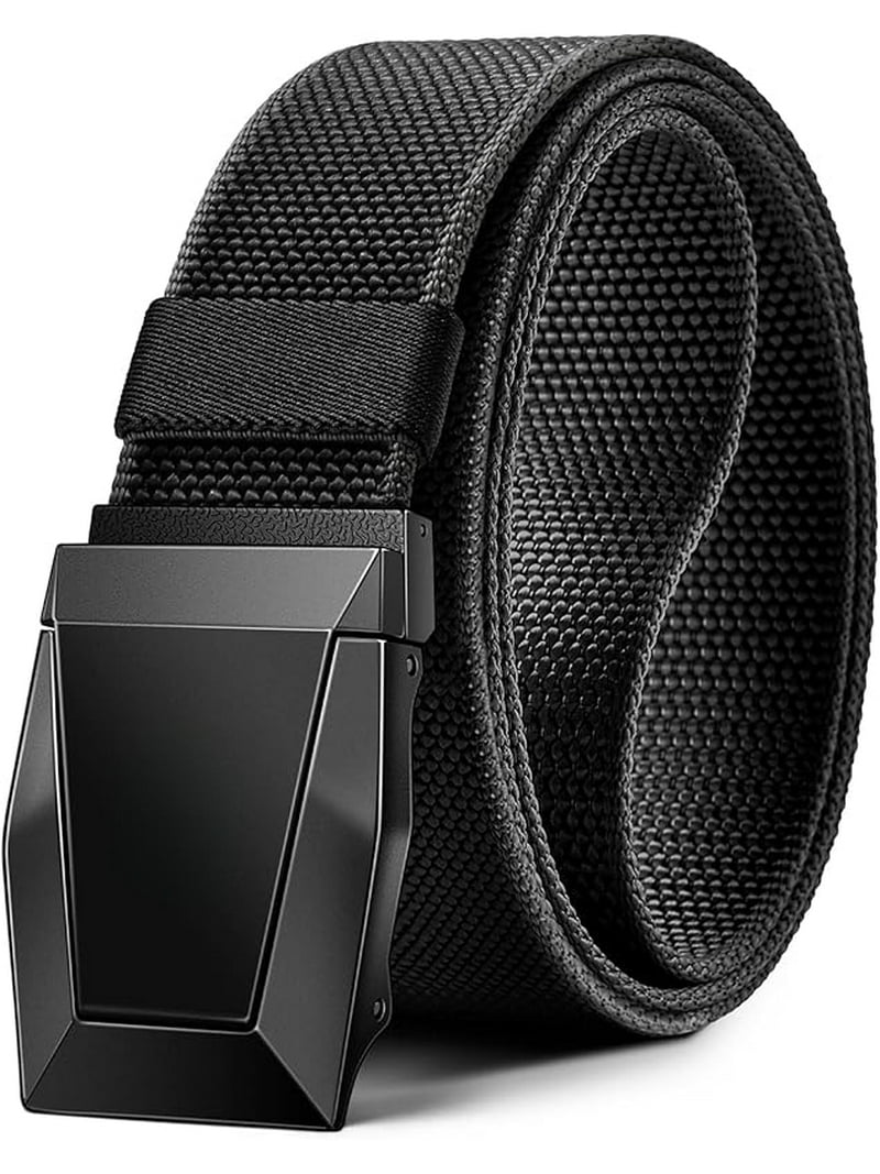 Tactical Belt for Men, Men Stretch Nylon Web Gift Belt