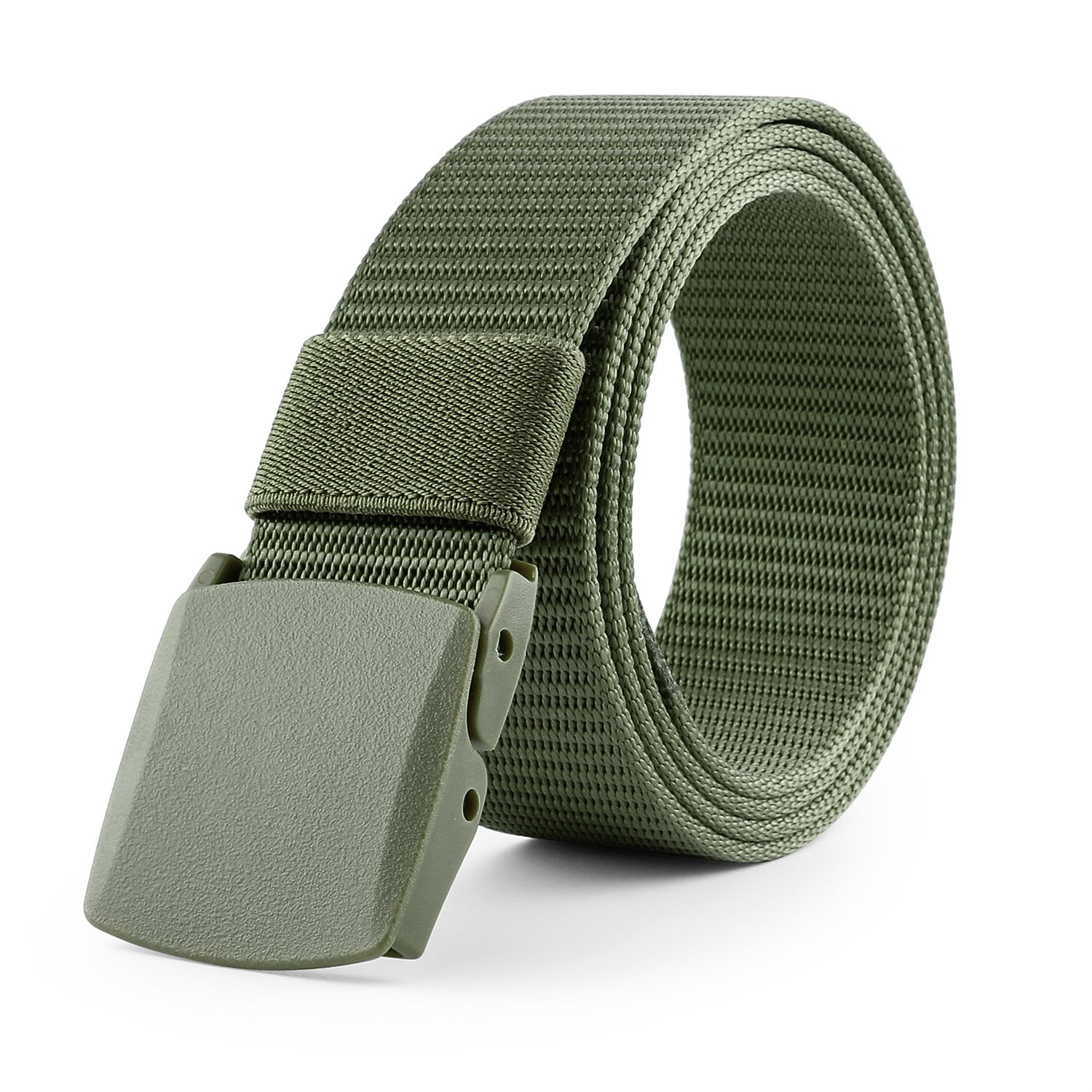 Tactical Belts for Men, Nylon Web Belt, Non Metal YKK Safe Buckle