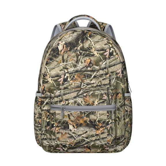 Tactical Camo Waterproof Bookbag - Military Jungle & Desert Outdoor Backpack with Padded Straps, Organized Storage & Stylish Woodland Design for Commuters & High School Students