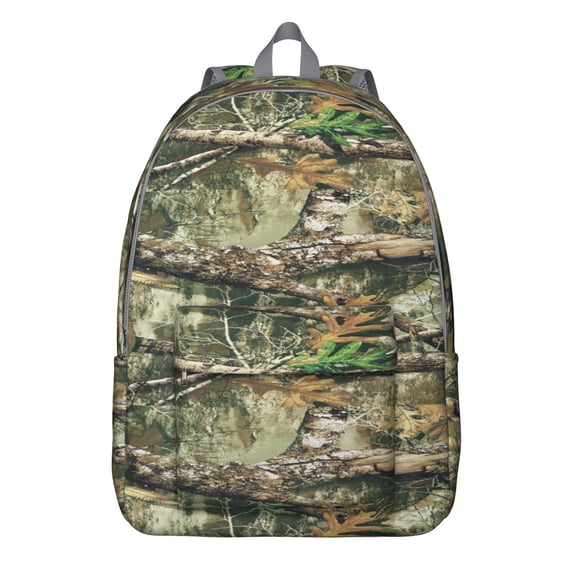 Tactical Camouflage Backpack, Military Army Camo School Bag with Woodland and Desert Pattern for Outdoor Adventure and Hunting Use