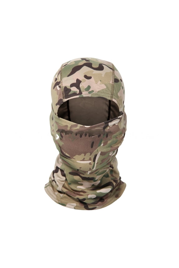 Tactical Camouflage Balaclava Windproof Hunting Face Cover Shield Neck Gaiter