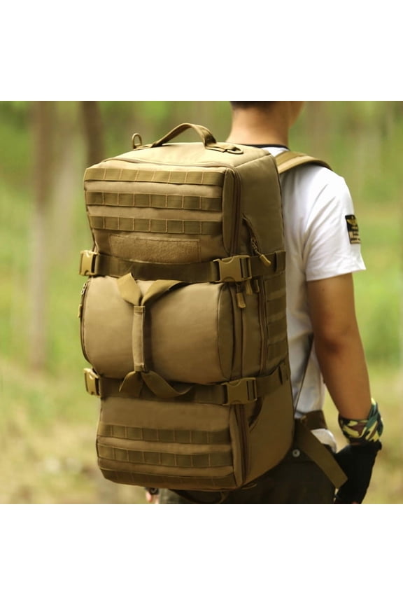 Tactical Camouflage Outdoor Large Capacity Backpack Waterproof Handbag,CP camo