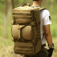 thumbnail image 1 of Tactical Camouflage Outdoor Large Capacity Backpack Waterproof Handbag,Wolf brown, 1 of 2