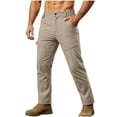thumbnail image 1 of Tactical Cargo Pants For Men Multi-Pocket Ripstop Hiking Outdoors Work Pants Khaki XL, 1 of 8