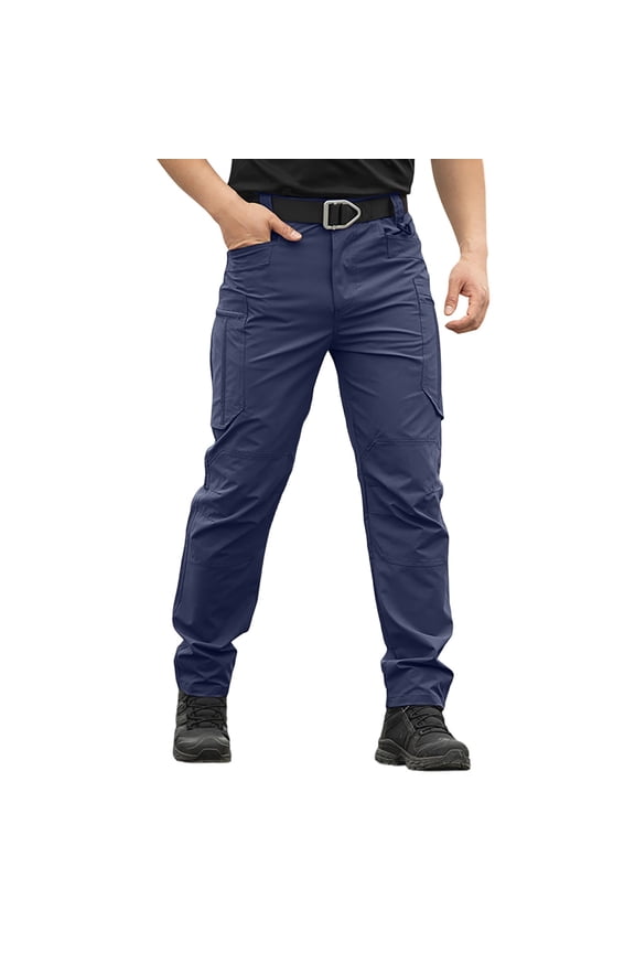 Tactical Cargo Pants For Men Ripstop Lightweight Work Hiking Pant Stretch Outdoor Water Resistant Pants With Pockets