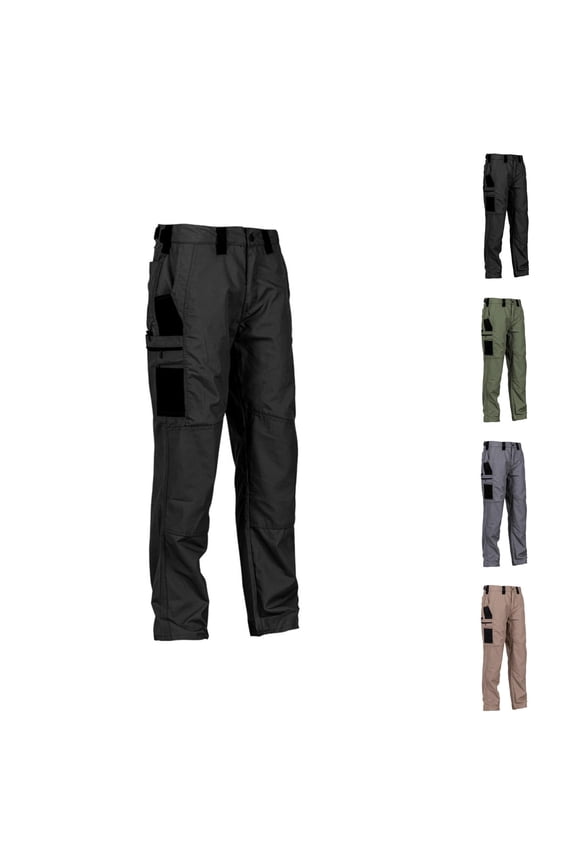 Tactical Cargo Pants for Men 2025 Durable Waterproof Loose Fit Outdoor Workout Military Pants with Pockets Trousers