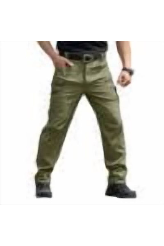 Tactical Cargo Pants for Men Stretch Water Resistant Ripstop Pants Outdoor Lightweight Work Hiking Pant with Pockets