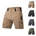 thumbnail image 1 of Cargo Shorts for Men Summer Casual Lightweight Waterproof Durable Utility Work Shorts with Pockets, 1 of 4