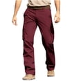 thumbnail image 1 of Tactical Cargo Work Pants For Men Construction Outdoor Waterproof Quick Dry Ripstop Hiking Travel Pants With Multi-Pockets, 1 of 9
