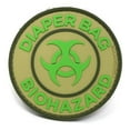 thumbnail image 1 of Tactical Diaper Bag Biohazard PVC Tactical Hook and Loop Patch | Funny and Practical, 1 of 5