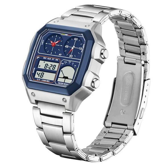 Tactical Digital Watch for Men - Waterproof Military Sport Watch with Alarm, Backlight and Large Display