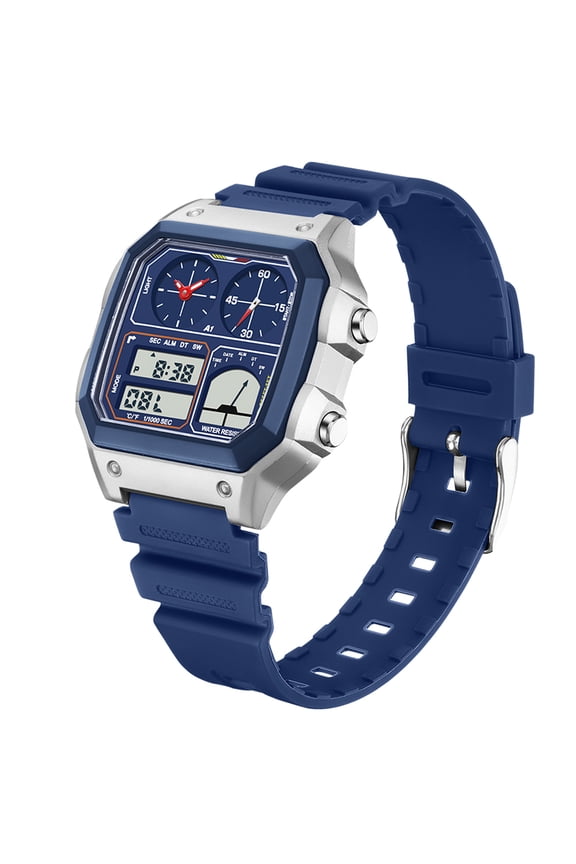 Tactical Digital Watch for Men - Waterproof Military Sport Watch with Alarm, Backlight and Large Display