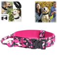 thumbnail image 1 of Tactical Dog Collar and Leash Set Outdoor Training Dog Collar with Handle and Metal Buckle for Medium and Large Dogs, 1 of 5