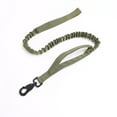 thumbnail image 1 of Tactical Dog Training Bungee Leash Military Dog Leash Quick Release Elastic Leads Rope with 2 Control Handle,4ft for Medium Large Dogs, 1 of 9