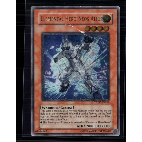 Tactical Evolution Elemental HERO Neos Alius Ultimate Rare