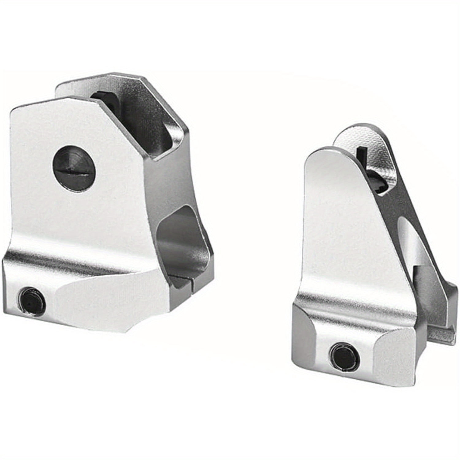 Tactical Fixed Front Rear Iron Sight Combo Set, D Scope Sight for ...