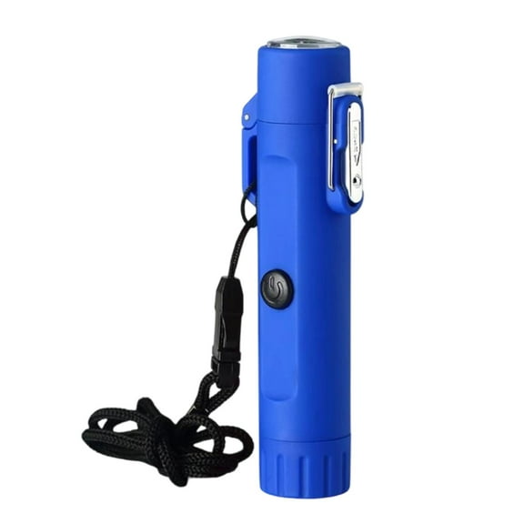 Tactical Flashlight 500LM High Lumens, Rechargeable LED Flashlight with Type-C Charging, 3000mAh Battery, Magnetic Tail, Window Breaker & Fire Starter, Compact for Outdoor Camping Hiking Emergency