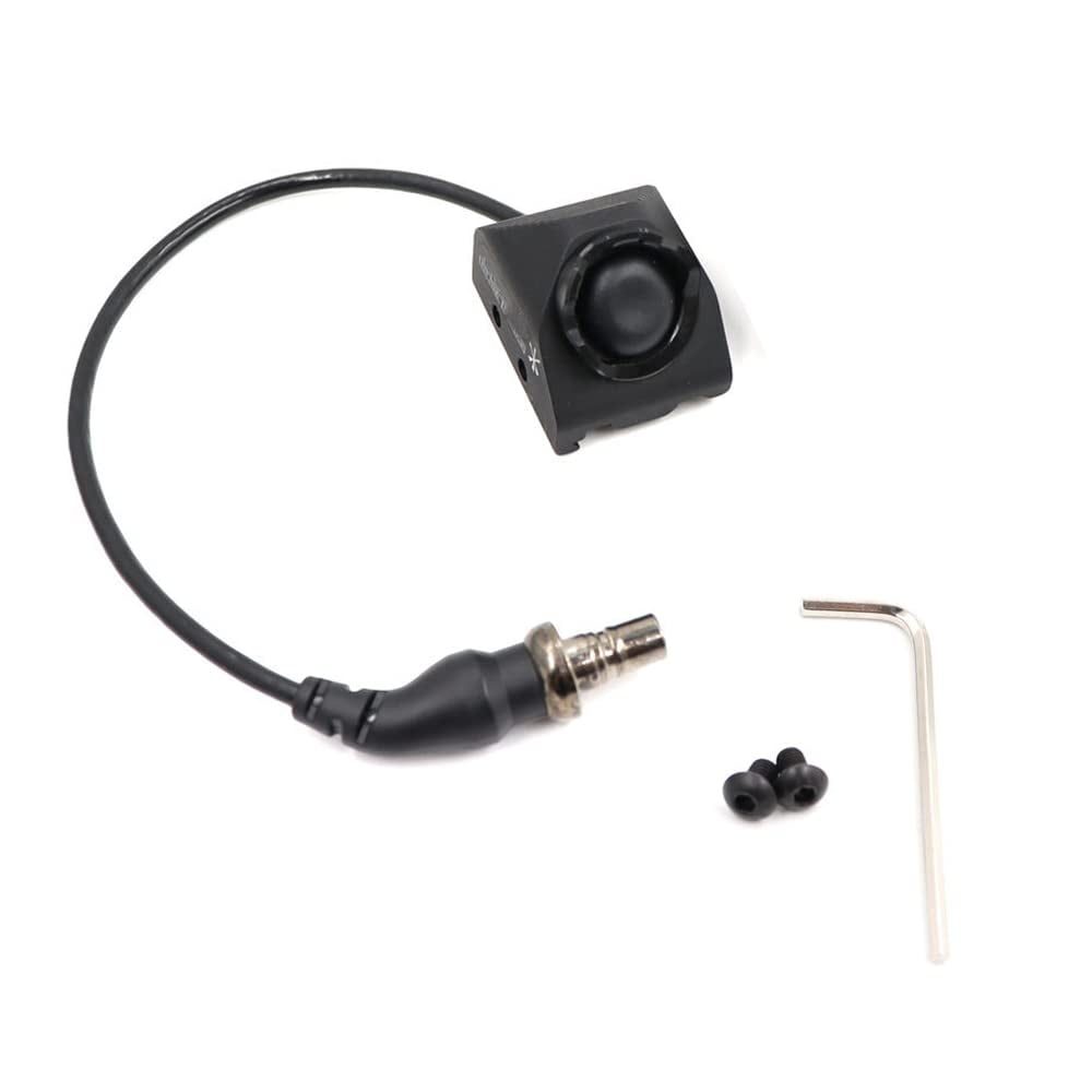 Tactical Flashlight Hot Mod Button Wire Control Switch 2 Modes for 20mm ...