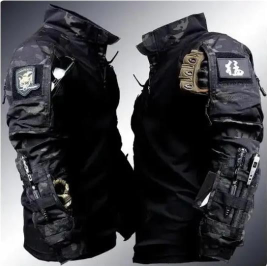 Tactical Frog Suit Men Airsoft Clothes Military Paintball 2 Pieces Sets