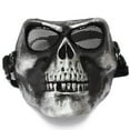 thumbnail image 1 of Tactical Full Half Face Mask For Halloween Costume Paintball Airsoft Game Motorcycle Cycling Biker, 1 of 5