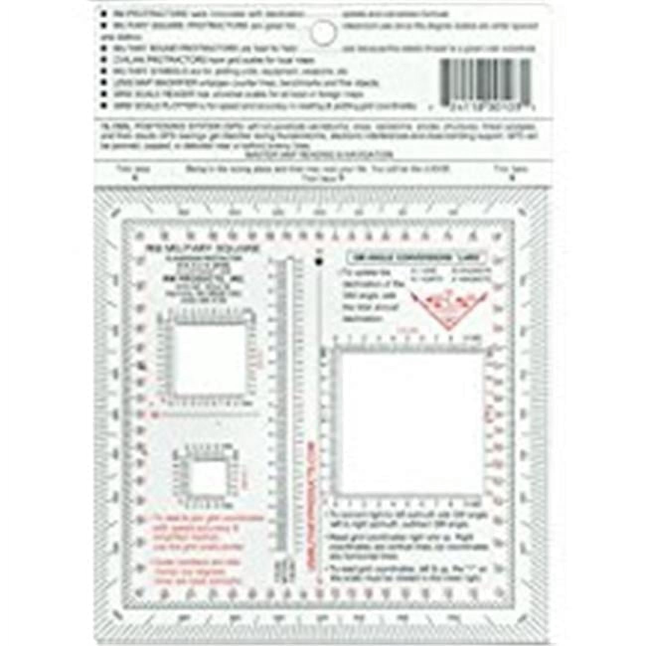 Tactical Gear RMP 443-061-198 RM Military Square Protractor