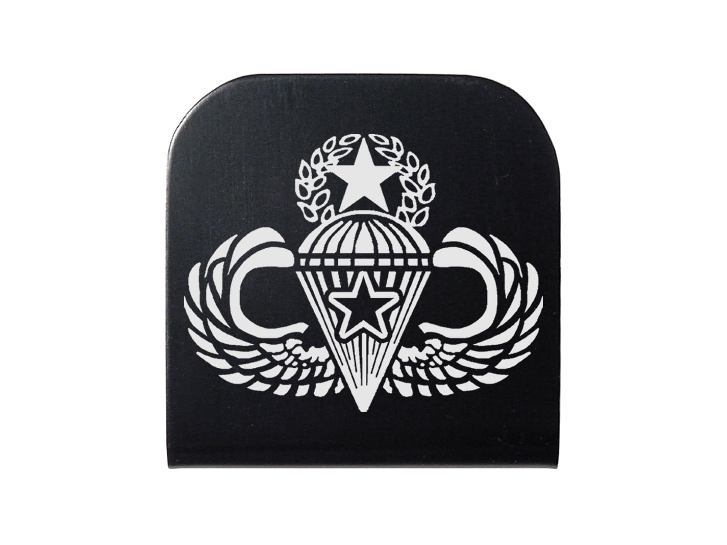 Tactical Hat Clip Push-on Brim American Themed Custom Laser Engraved 