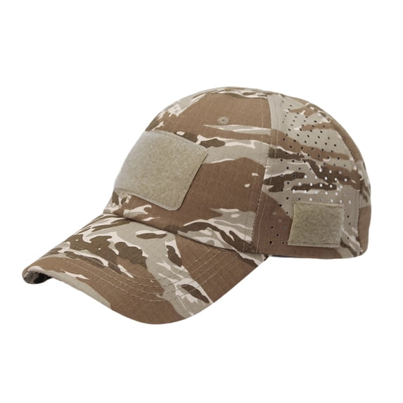 Tactical Hats with Flag Patch Camo Military Army Hats Adjustable Trucker Baseball Camouflage Soft Unisex Sports Cap, J