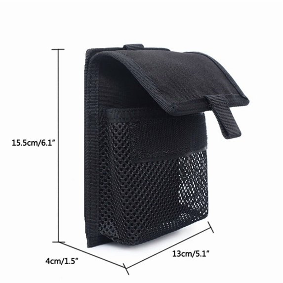 Tactical MOLLE Waist Pack with Utility Pouch and Hook Loop