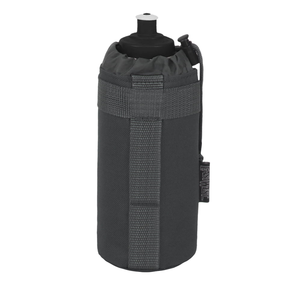 Tactical Military Water Bottle Pouch - Charcoal - Walmart.com