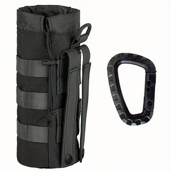 Tactical Molle Hydration Pouch for Hiking Travel Water Bottle