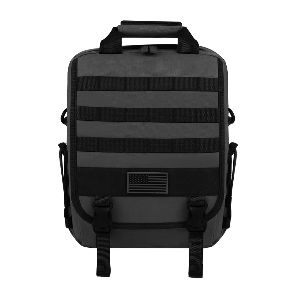 Tactical Molle Laptop/Messenger/Shoulder Bag & Backpack Charcoal